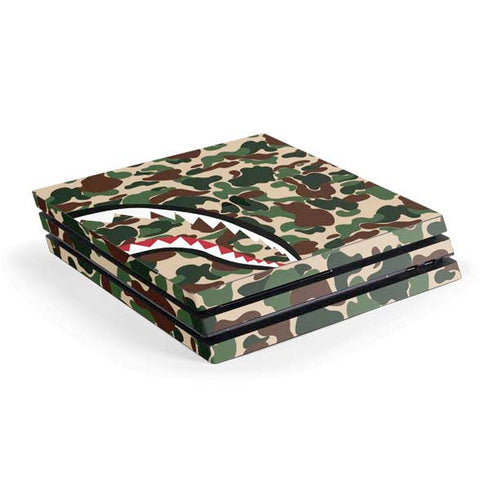 Shark Teeth Street Camo PlayStation PS4 Skins